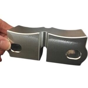 Yamaha TTR50 1.5 inch Aluminum Handlebar Riser Block 2012-2023 Silver Billet